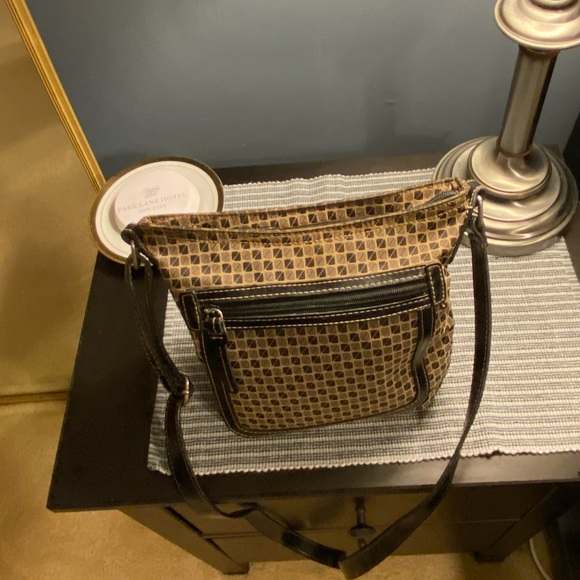 Nine & Co. by Nine West brown and tan purse - Picture 3 of 9